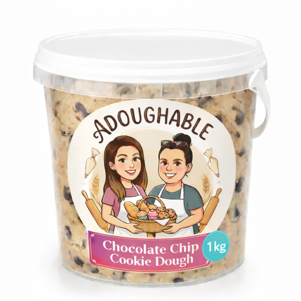 Chocolate Chip 1kg Tub Cookie Dough