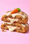 Carrot cake stuffed cookie